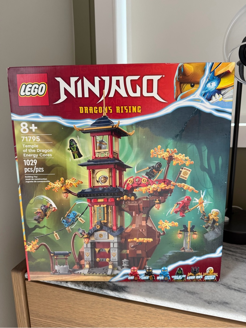 Lego Ninjago Temple of the Dragons Energy Cores Set 71795